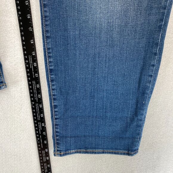 Kut from the Kloth Jeans Women's 24W Catherine Boyfriend Dark Blue Stretch Denim - Picture 9 of 13